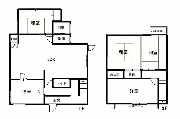 Wakayama City, Furuya (Yahata-mae Station), 2-story, 5LDK