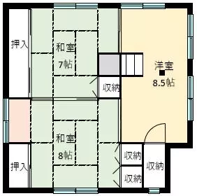 Nikan-gun, Yakumo-cho, Aioi-cho (Yakumo Station) 2-story 6LDK