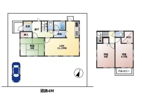 A kitchen with a back door! It can be ventilated, so odors are less likely to linger♪
