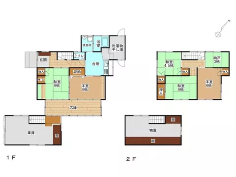 A home with a spacious veranda and a garage that can also be used as a storage room, accessible from indoors! - Image 3
