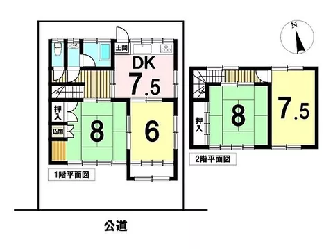 Used single-family home, Ama City, Shihō Town, Katsurayabunouchi, used single-family home