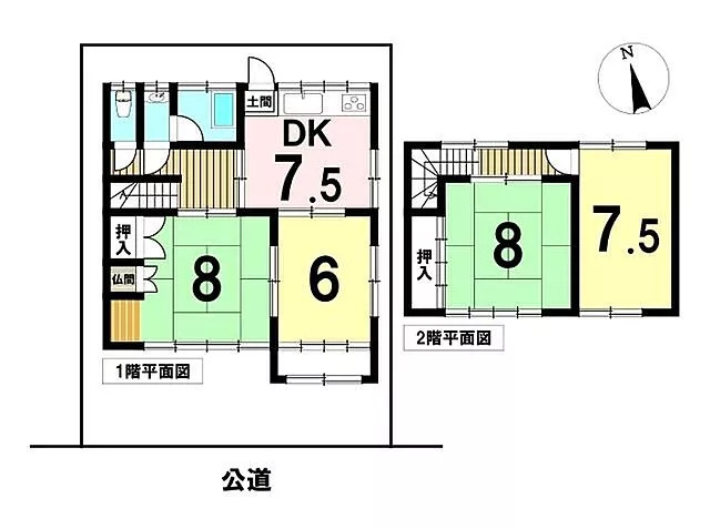 Used single-family home, Ama City, Shihō Town, Katsurayabunouchi, used single-family home