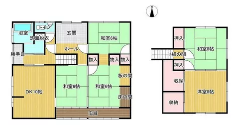 2F 8DK in Wada, Yamanan-cho, Tamba-shi, Tokyo

2.5 million yen