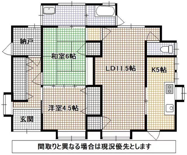 1-story, 2LDK, Oribashi Town, Sasebo City (Kita-Sasebo Station)