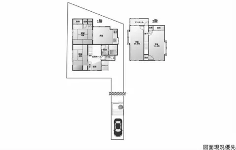 Kure City, Yakiyama Nishi 1-chome, 2-story, 4DK