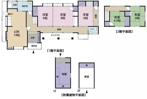 Niigata City, Akihaku, Shinmachi 3-chome (Niitsu Station), 2-story, 5LDK - Image 2