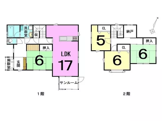400m to Kanazawa Elementary School, 440m to Koda Junior High School! Convenient for commuting to school, 4LDK with tatami room