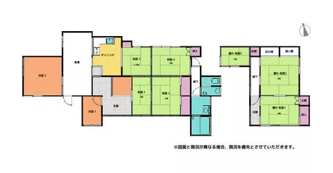 Kimi no Town, Kaigawa District, single-story building, 8DK - Image 2