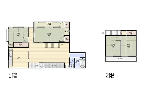 Yamanashi City, Kamoi-dera (Yamanashi City Station) 2-story 4DK