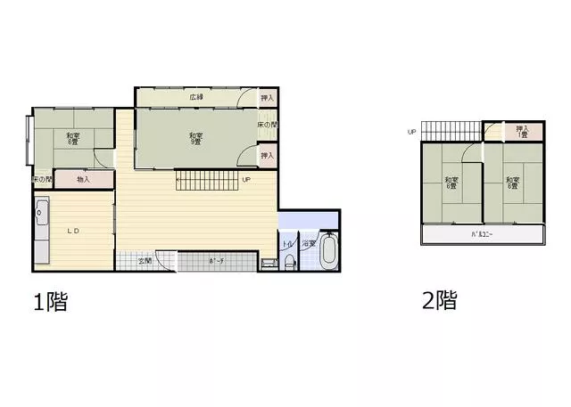 Yamanashi City, Kamoi-dera (Yamanashi City Station) 2-story 4DK