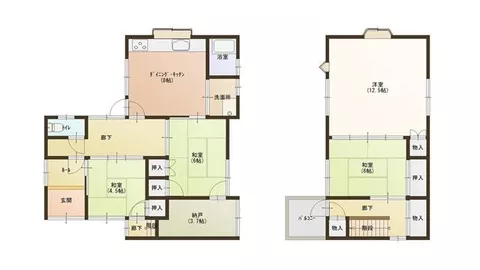 Ayauta District, Utazu Town, Iwaya (Utazu Station) 2-story 4DK