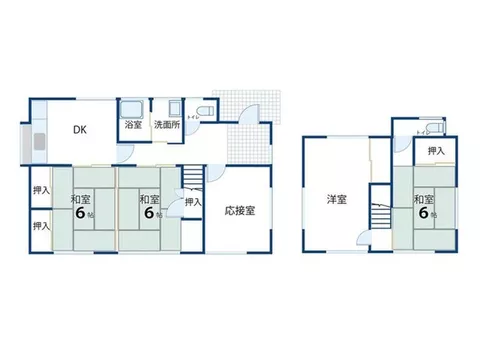 Corner lot × south road with good sunlight! A 5DK house built on a site over 85 tsubo. - Image 2