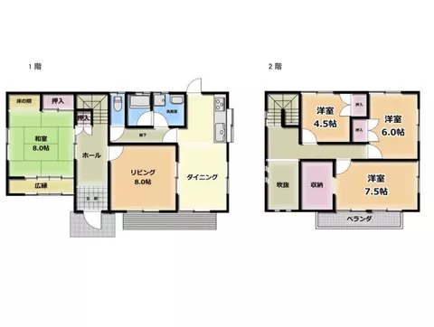 Kōka City, Mizuguchi Town, Shimoyama (Mikumo Station) 2-story building 4SDK