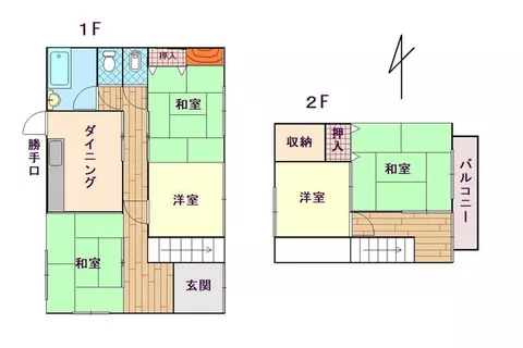 Narutocity Seto-cho Kitadomari 2-story 4LDK