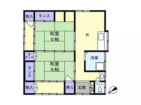 A detached house in Nomo-cho, Nagasaki City has come up for sale. It is a single-story house that has been well maintained indoors.