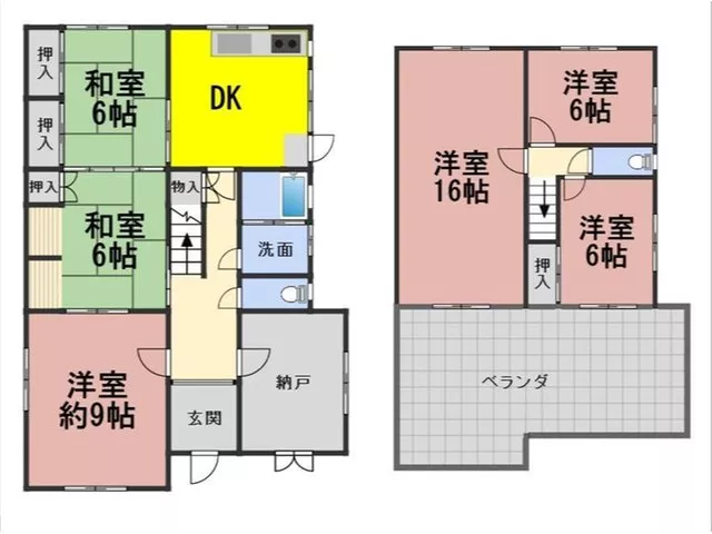 Moriguchi Town 6, 9 million yen