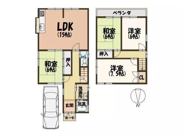 Amada Town (Takada City Station) 7.8 million yen