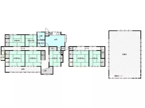 ■Spacious land approximately 234 tsubo (774.03㎡) ♪ ■7DK with many rooms + workshop available - Image 2