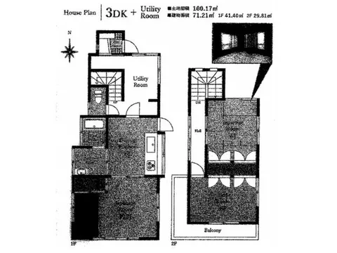 ◆◇◆House with 3DK + multipurpose utility room◆◇◆