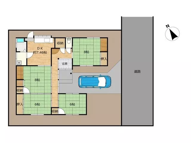Open house event held, current sale until September 7, compact single-story house