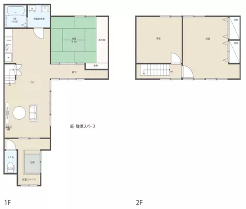 Hakusan City, Tsurugi Kiyosawa Town (Tsurugi Station) 2-story building 3LDK - Image 2