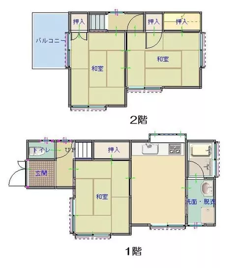 Wakayama City, Mikazuki (Kimiidera Station), 2-story, 3DK - Image 2