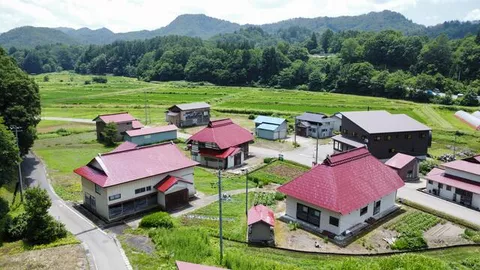 Showa Village, Onuma District, Oaza Oashi, Nakagumi (Aizutajima Station) Single-story building 7SDK
