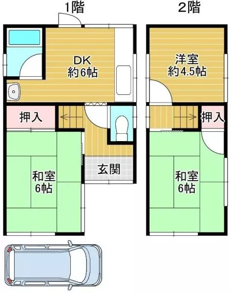 Iwade City Mori (Iwade Station) 2-story 3DK