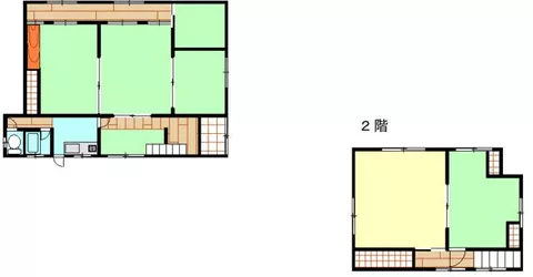 Iwate-gun Iwate Town, Oaza Itsukaichi 12 Chiwari (Iwate Numakunai Station) 2-story 6SK