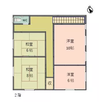 Seki City, Shimo-Uchi (Seki Shimo-Uchi Station) 2-story 8DK