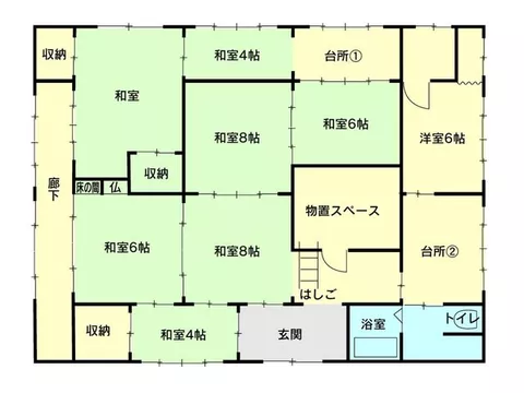 Kitajima (Takaoka Yabunami Station) 5.98 million yen