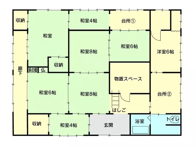 Kitajima (Takaoka Yabunami Station) 5.98 million yen