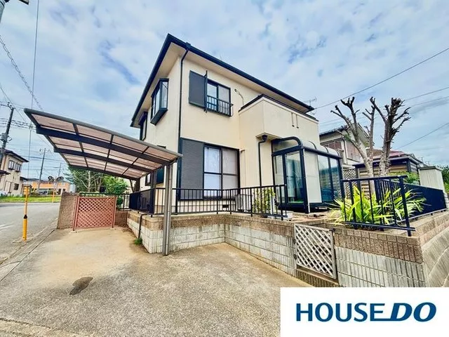 Minami Nanae New Town, corner lot, 4LDK + WIC + sunroom, lightweight steel frame two-story building