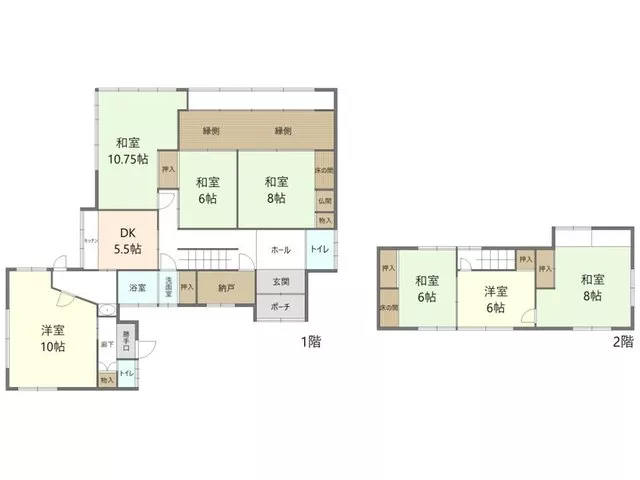 Land approximately 89 tsubo, supermarket within a 10-minute walk, flat to the station, regular-shaped land