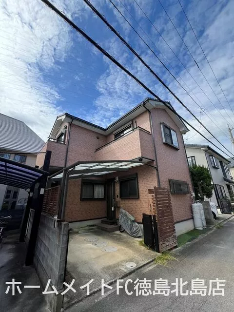 Tokushima City, Yamamoto Town, Kamifukumatsu (Bunka no Mori Station) 2-story building, 3DK