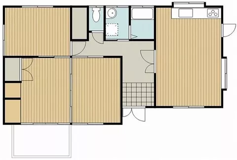 Kitamorokata-gun, Mikado Town, Oaza Miyamura (Mikado Station) 1-story 4LDK