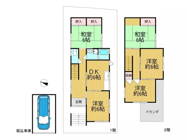 Koakime Town (Higashi-Ikoma Station) 4 million yen