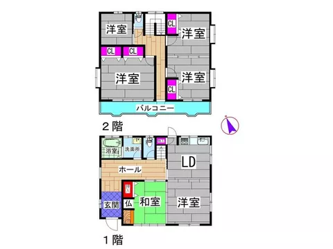 Tomitahama Town (Tomitahama Station) 9.8 million yen