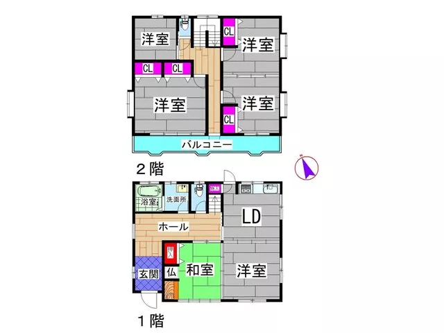 Tomitahama Town (Tomitahama Station) 9.8 million yen