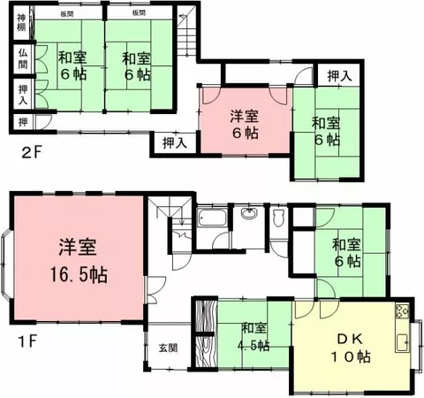 Gifu City, Awano, 2-story 6LDK - Image 2