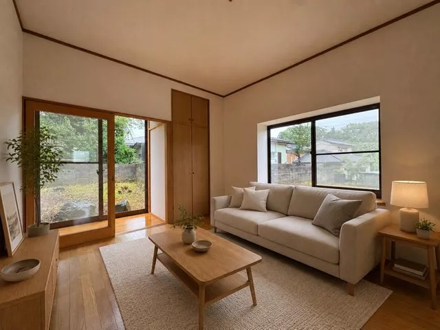 A single-story house on a spacious 182 tsubo lot. 4LDK residence in Akihaku, Niigata City.