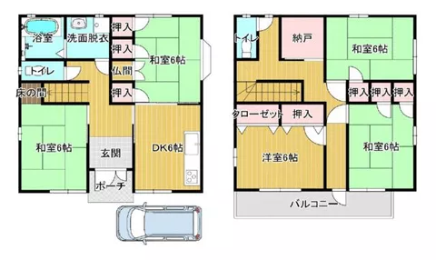 Wakayama City, Kano (Kinichinokoshima Station), 2-story, 5SDK - Image 2