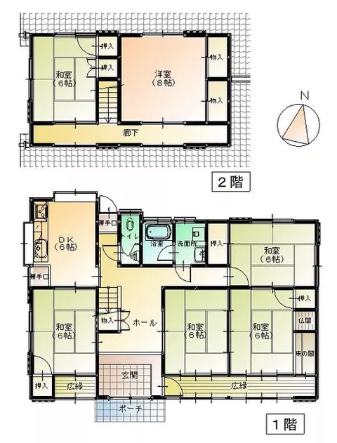 Maizuru City, Jiroya, 2-story, 7DK - Image 2