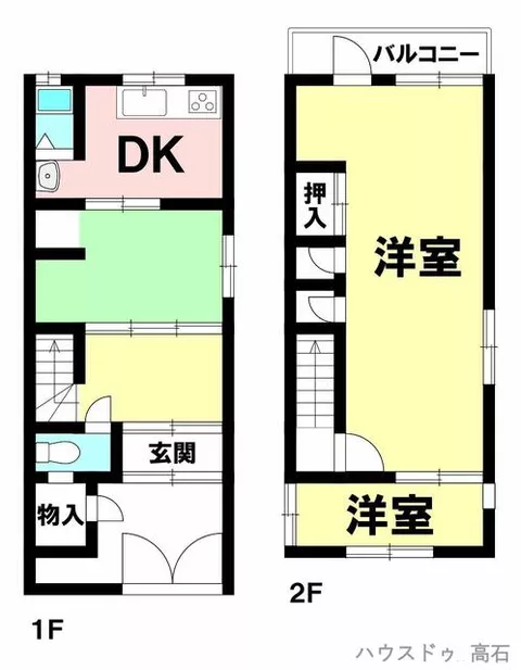 Sakai City, Nishi Ward, Hamadera Ishizucho Nishi 4-chome (Ishizugawa Station) 2-story 3DK - Image 2