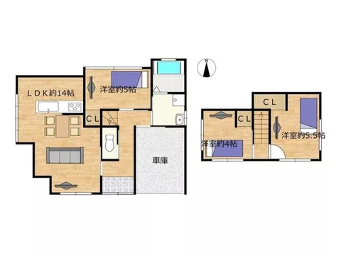 [Open House Scheduled] [Renovated/Immediate Move-in Available] 3LDK two-story residence. - Image 3