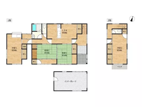 【Has water leakage】 2-story all-electric 4LDK with solar power generation and garage - Image 3
