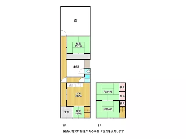 Rebuildable, approximately 12 minutes on foot to Aeon Yamazaki store, approximately 12 minutes on foot to Shiso City Hall