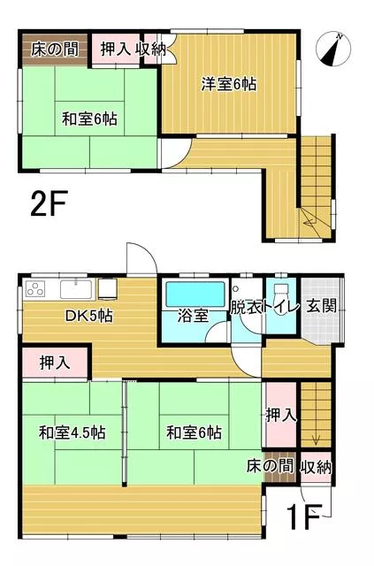 Isesaki City, Showa Town (Shin-Isesaki Station), 2-story, 4DK