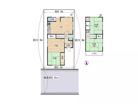 【South-facing】×【4LDK】×【1 parking space】×【Vacant】 - Image 2