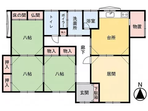This is a popular single-story house♪ The elementary school is nearby, and the convenience is excellent♪ - Image 3